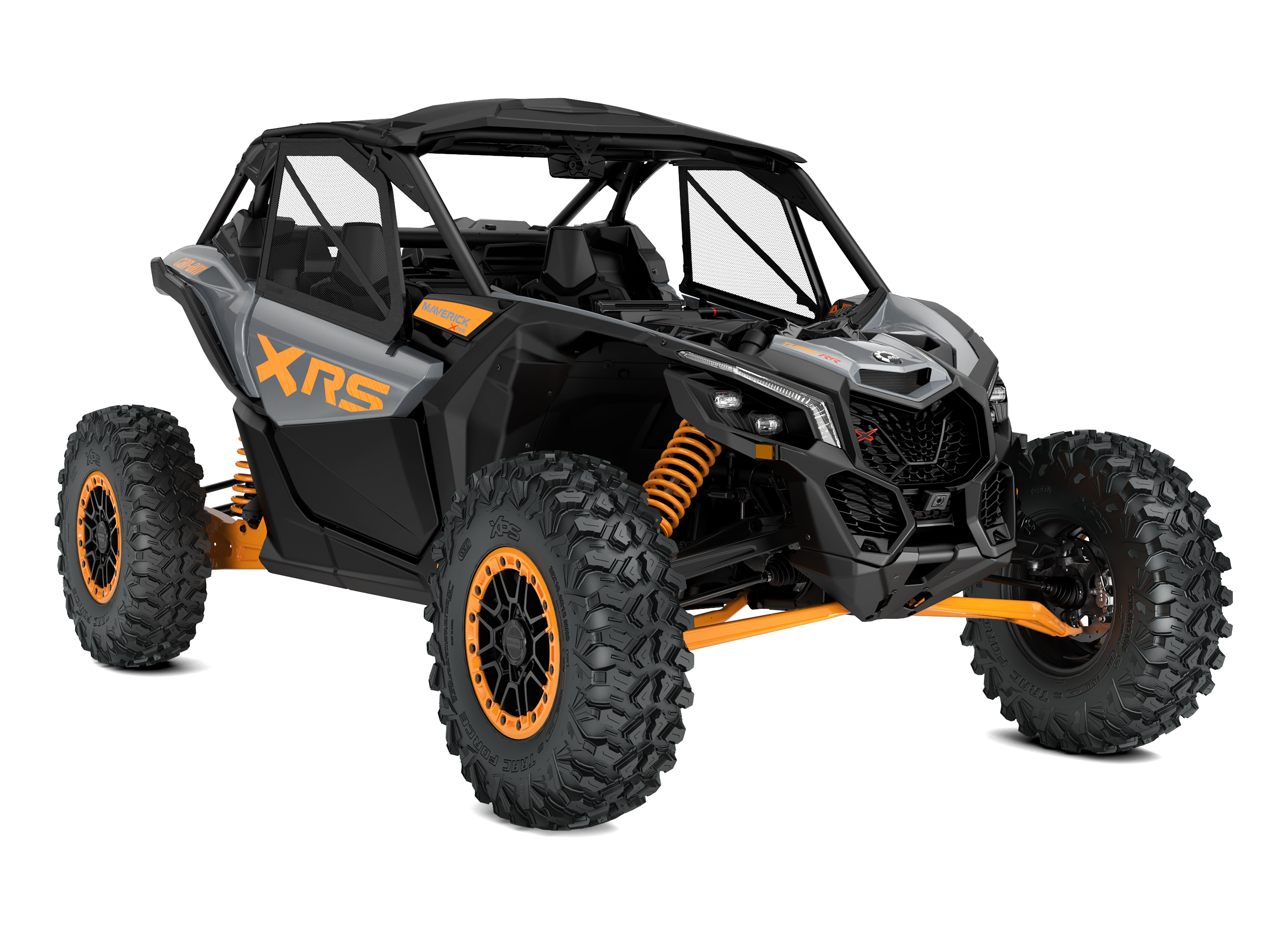 Maverick X3 X rs Gris dolomite et Orange Crush
