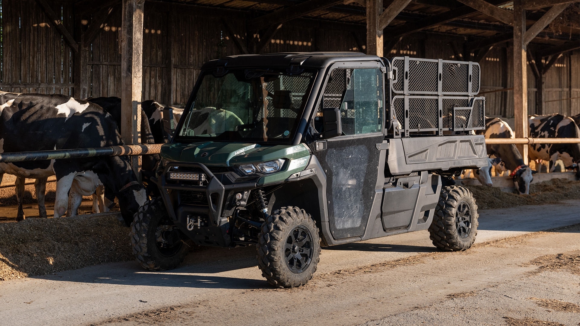 2024 Traxter PRO HD9 on a farm