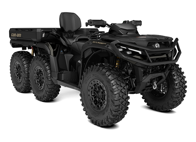 Outlander MAX 6x6 Backcountry 1000R Stealth Black