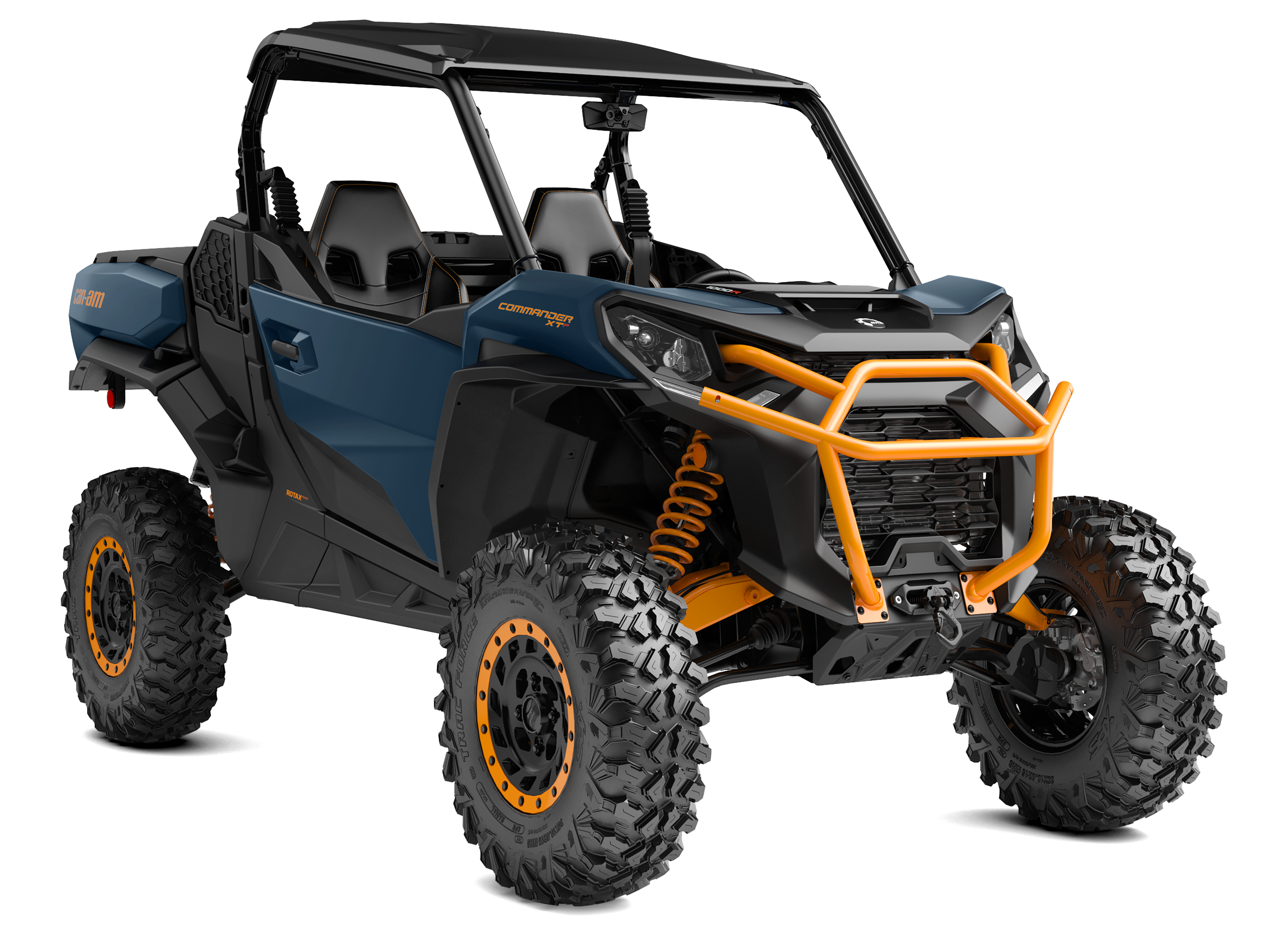 Commander XT-P 1000R Bleu cendré et orange
