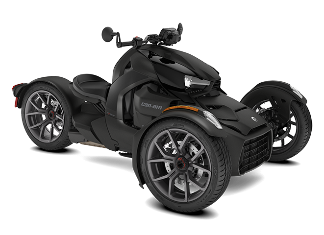 Modelo Can-Am Ryker 3D en negro
