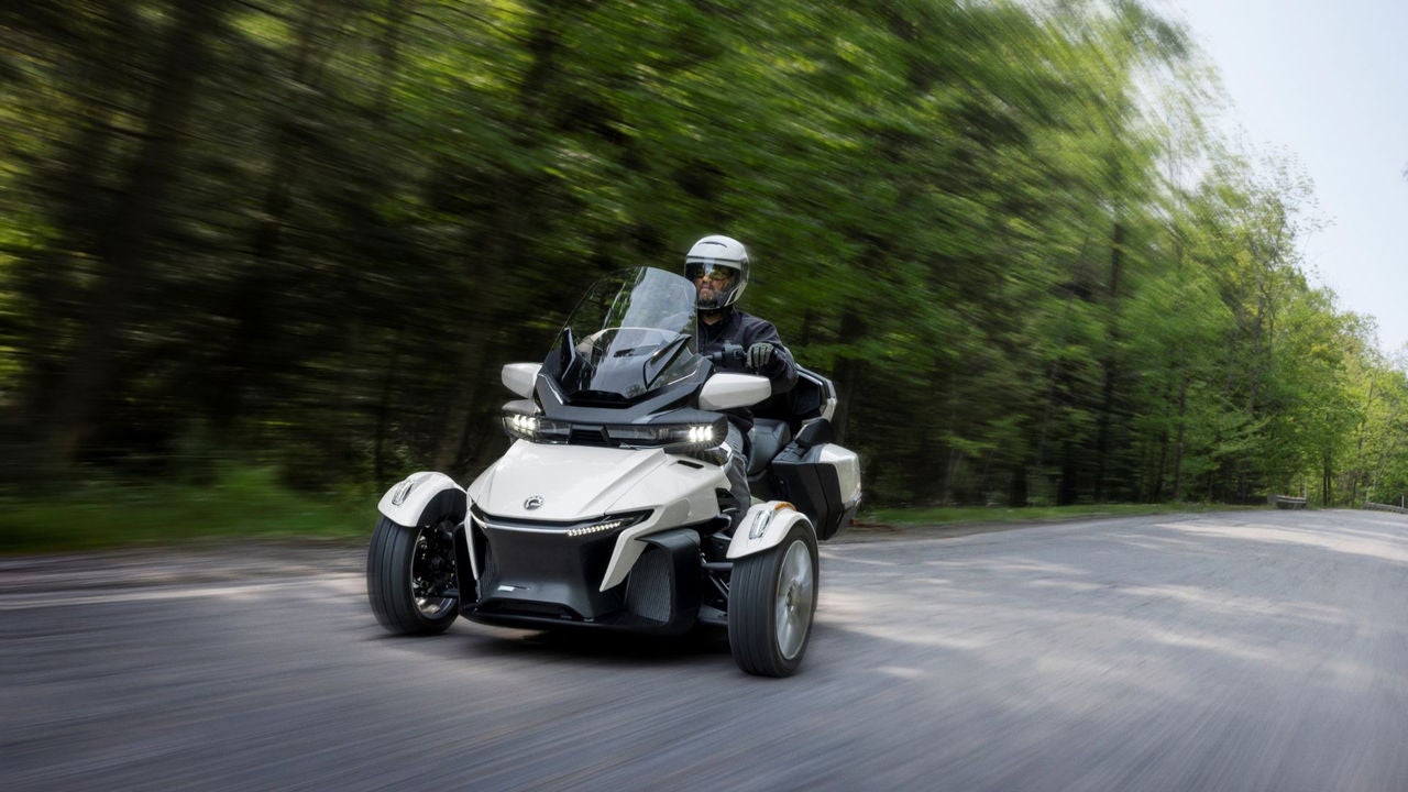 2026 Can-Am Spyder RT: Touring 3-Wheel Motorcycle