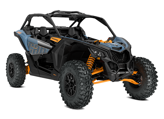 Maverick X3 DS Turbo Scandi Blue & Orange Crush