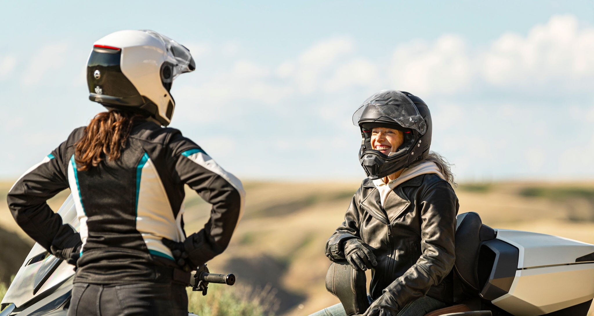 Group of Can-Am riders