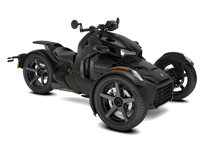 Modelo Can-Am Ryker 3D en negro
