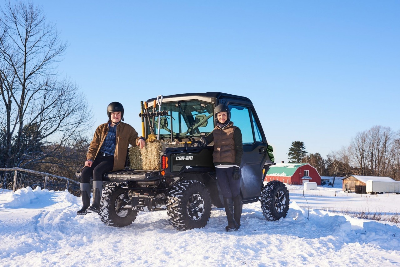 Can-Am Winterzubehör: Meistern Sie den Schnee mit Ihrem SxS-Quad