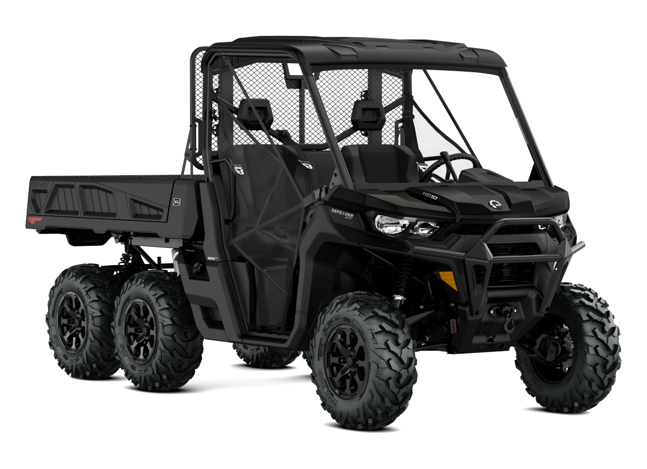 Véhicule côte à côte Can-Am Defender XU 6x6 XT HD10 noir furtif 2027