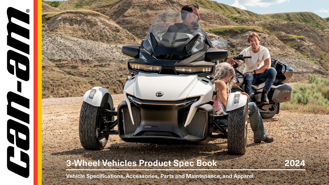 Download the 2024 brochure - Can-Am On-Road