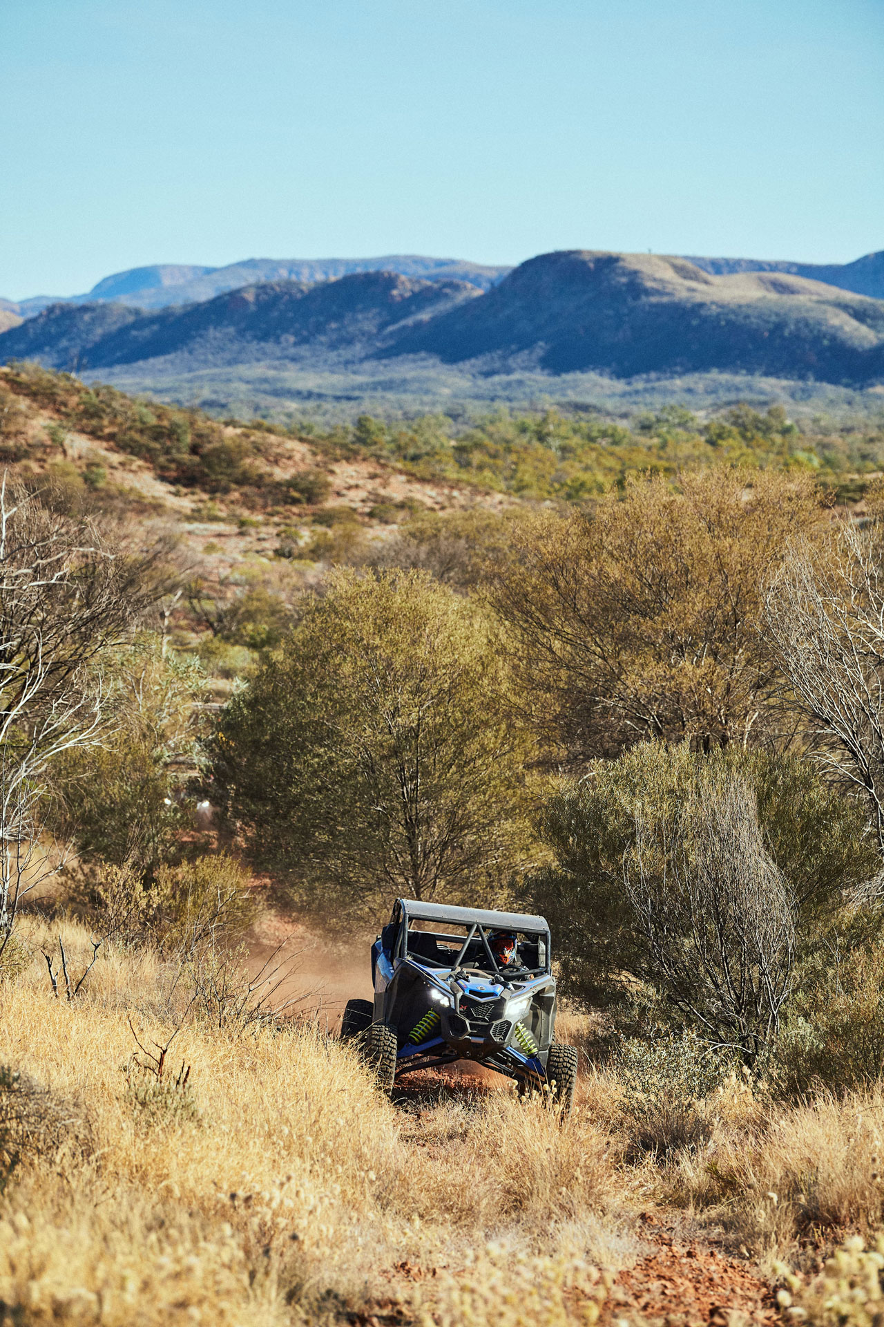 A Can-Am Maverick X3 in Alice Springs