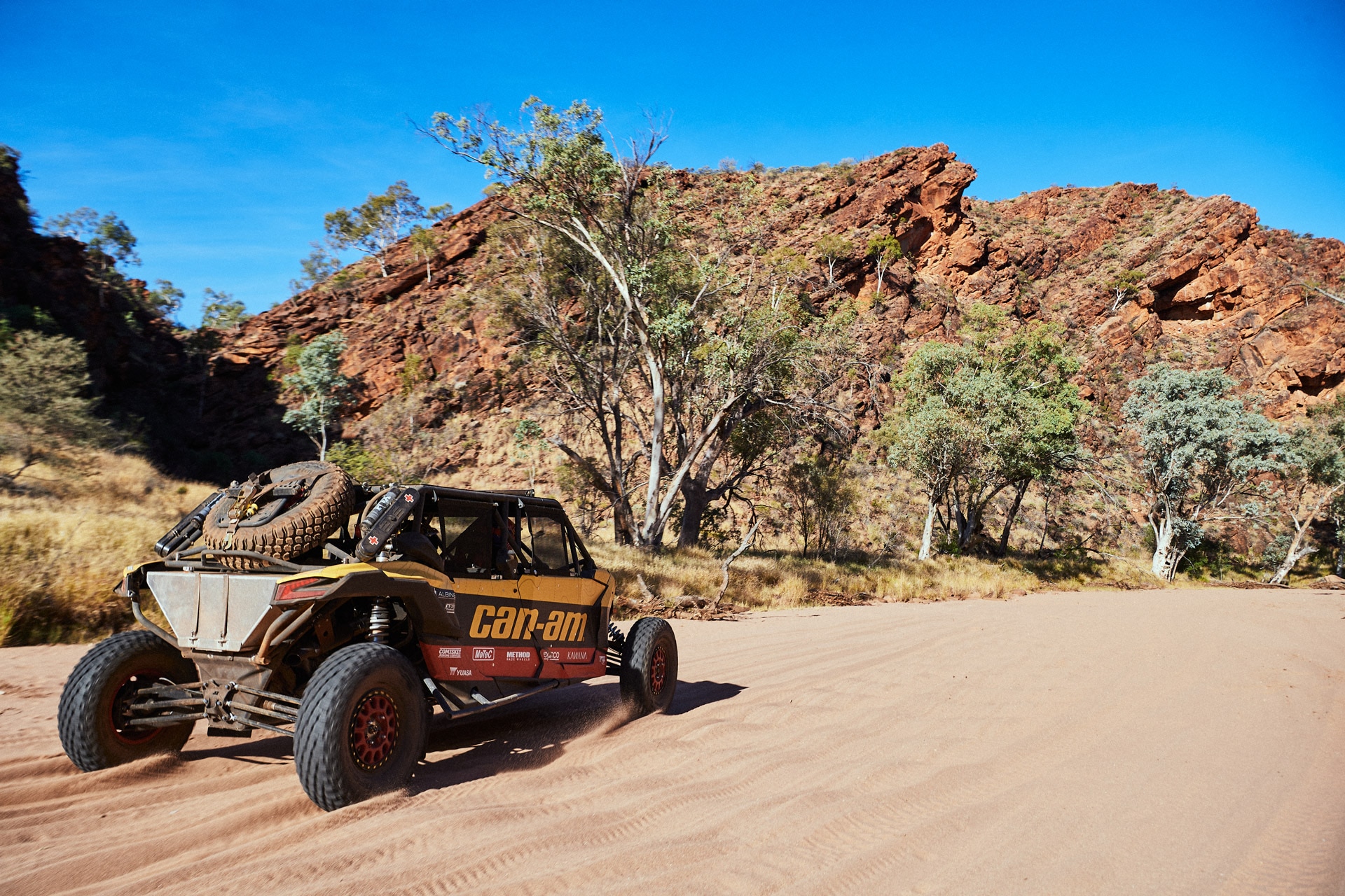 Maverick X3 MY20 Riding at Alice Springs