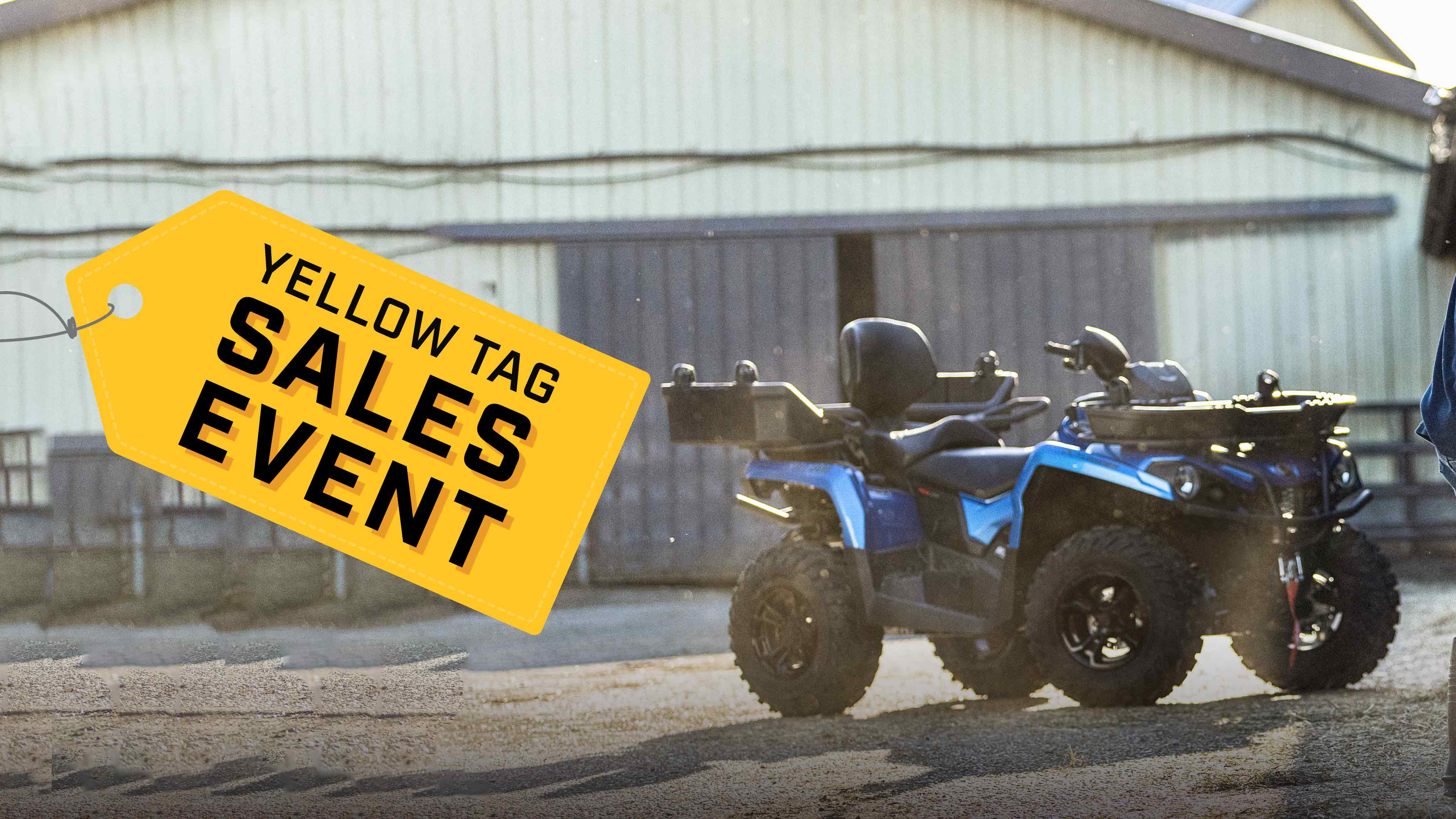 Can-Am Yellow Tag Outlander Sales Event