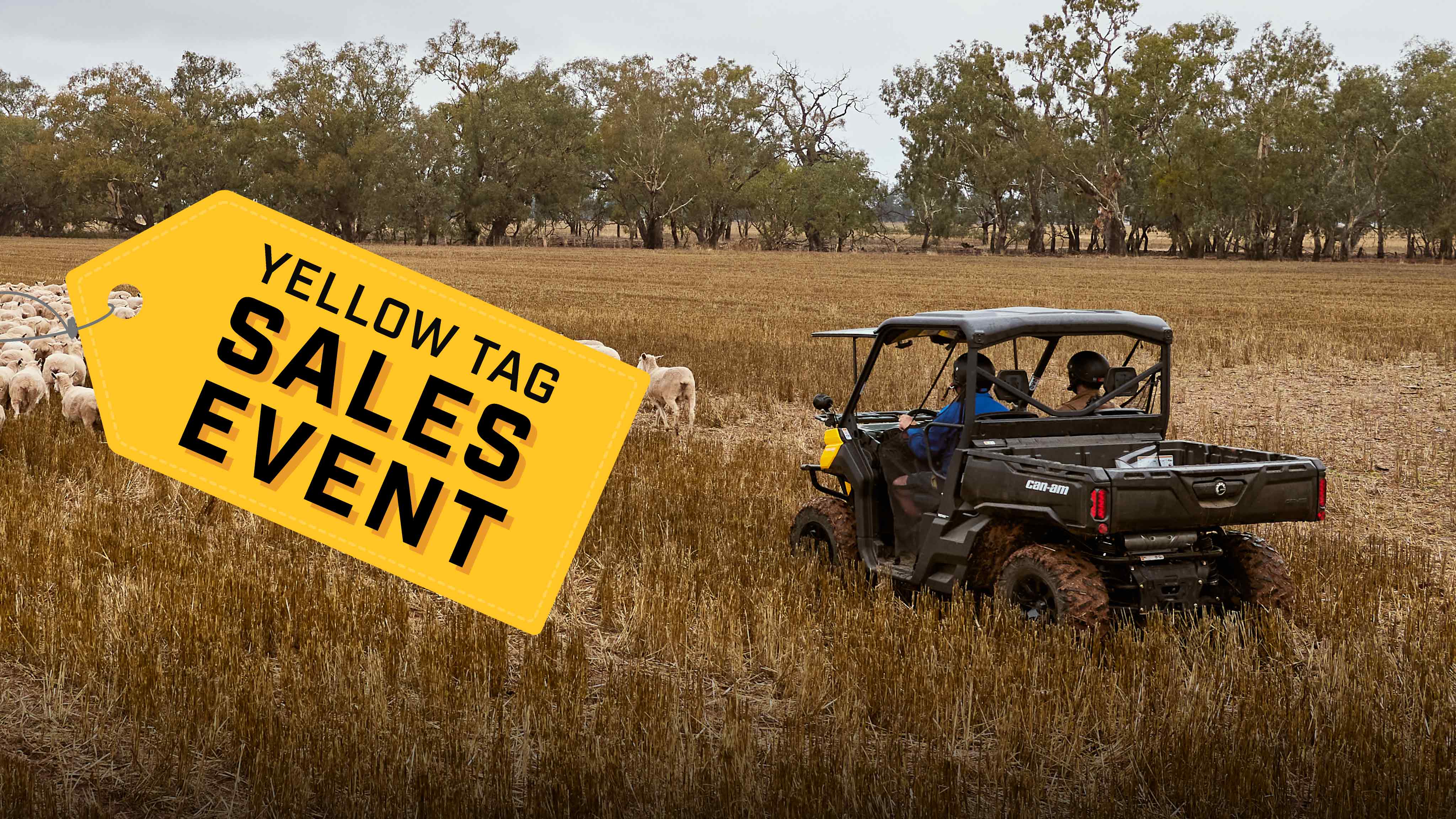 Can-Am Yellow Tag Defender Sales Event