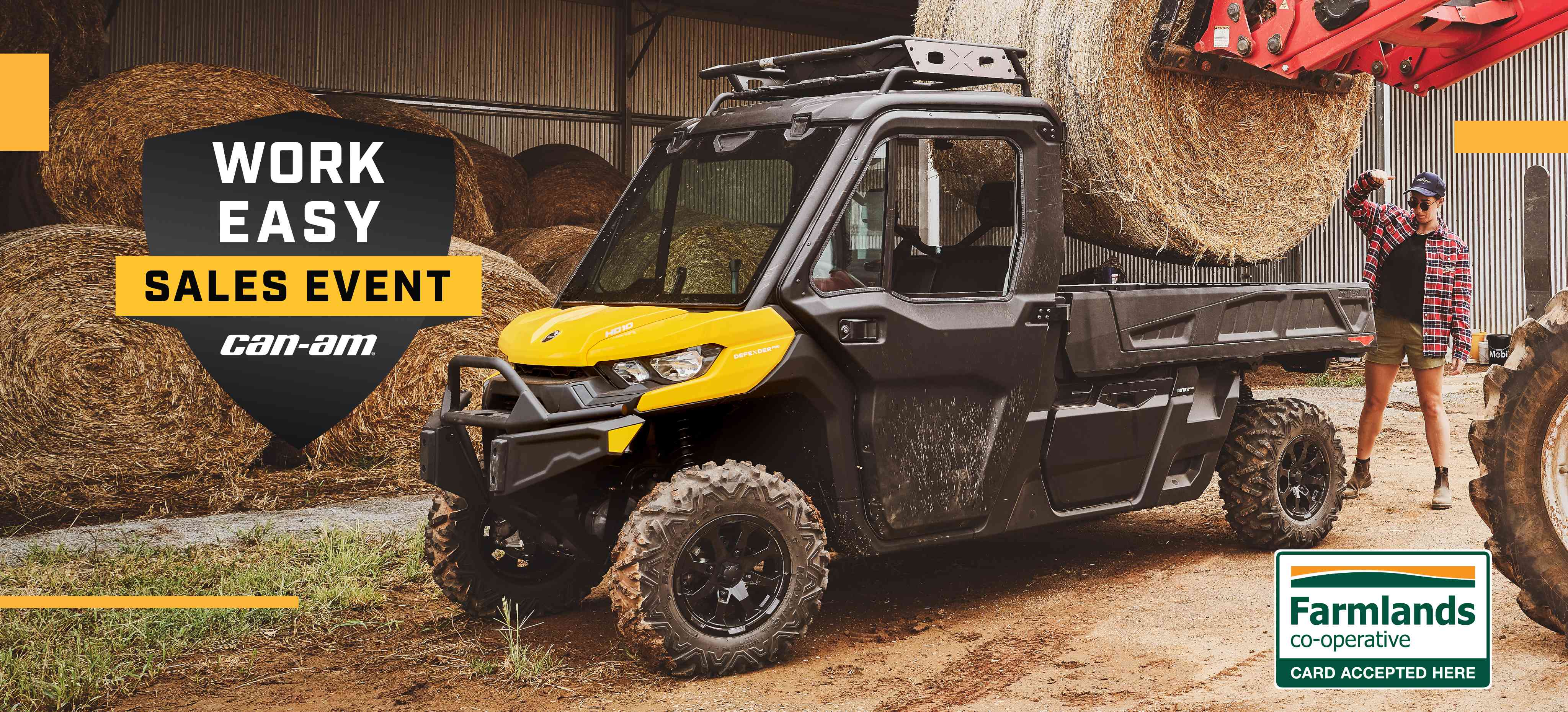 Can-Am Work Easy Sales Event NZ