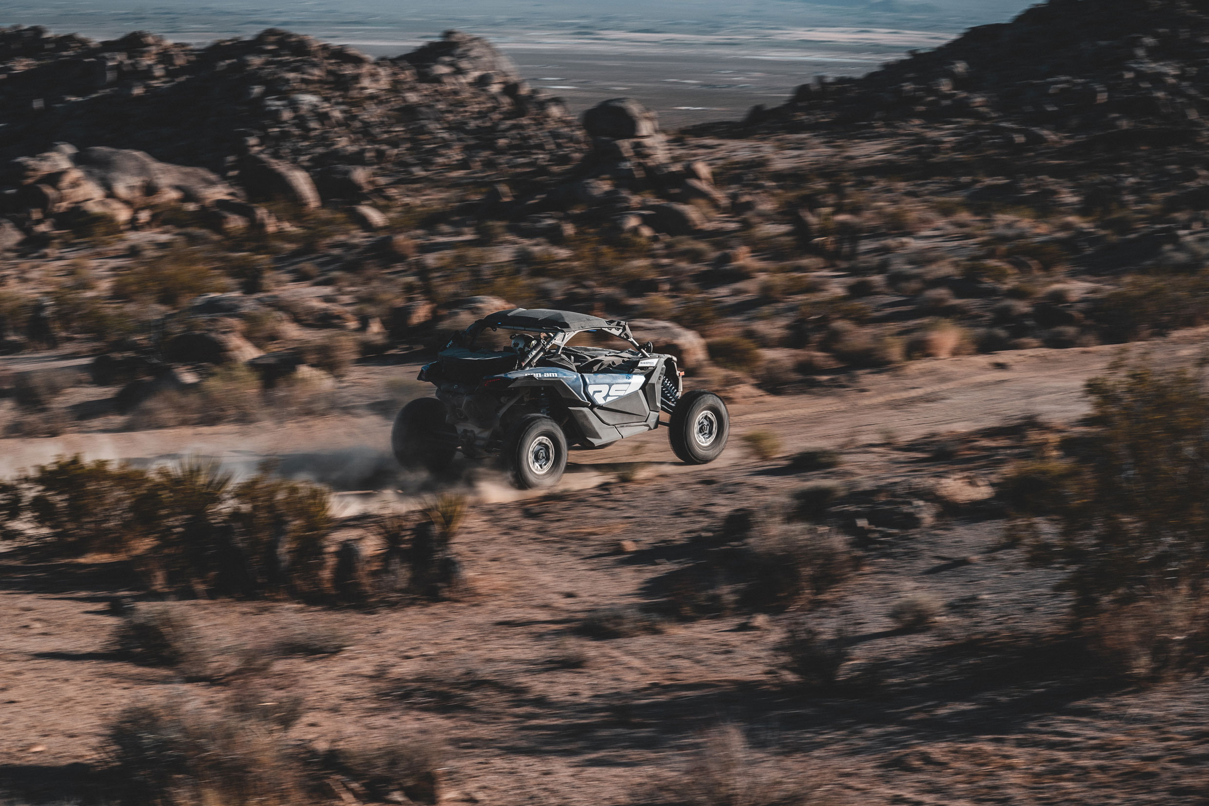 Can-Am Maverik X3 in desert 