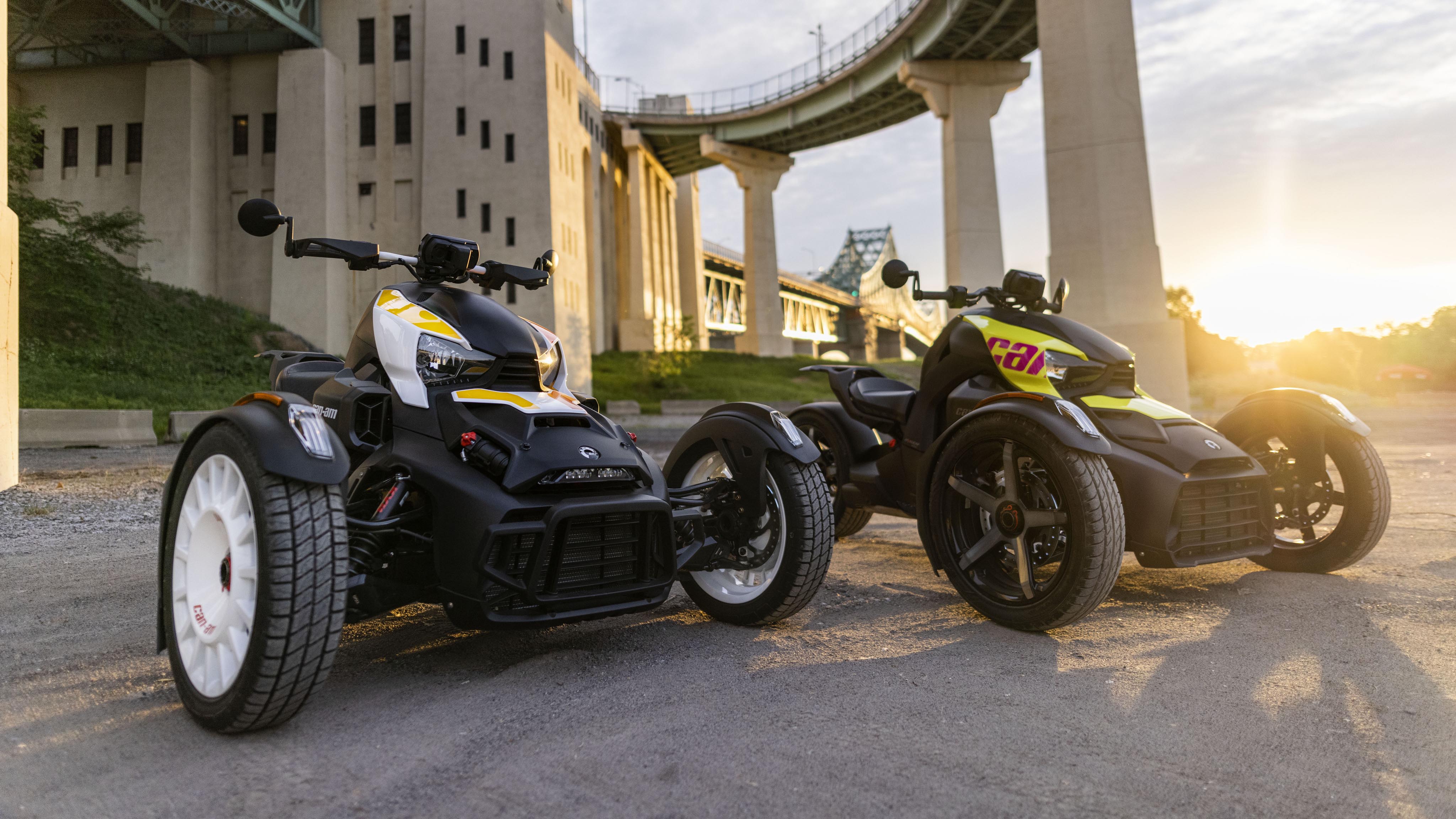Two models of Can-Am Ryker