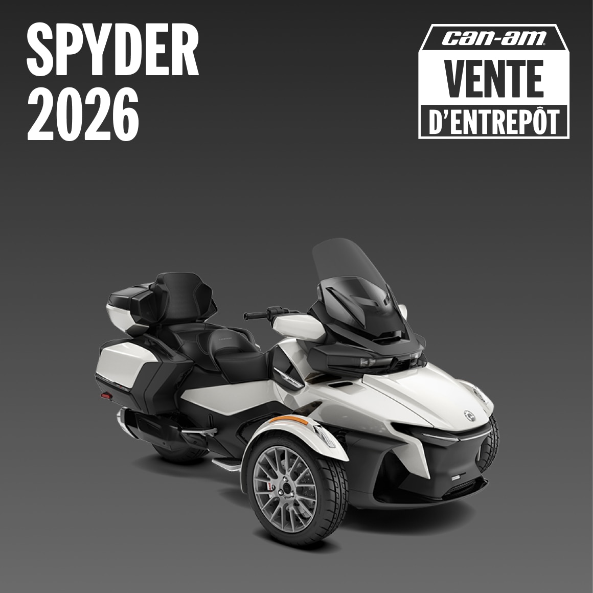 2026 Spyder Factory Sales