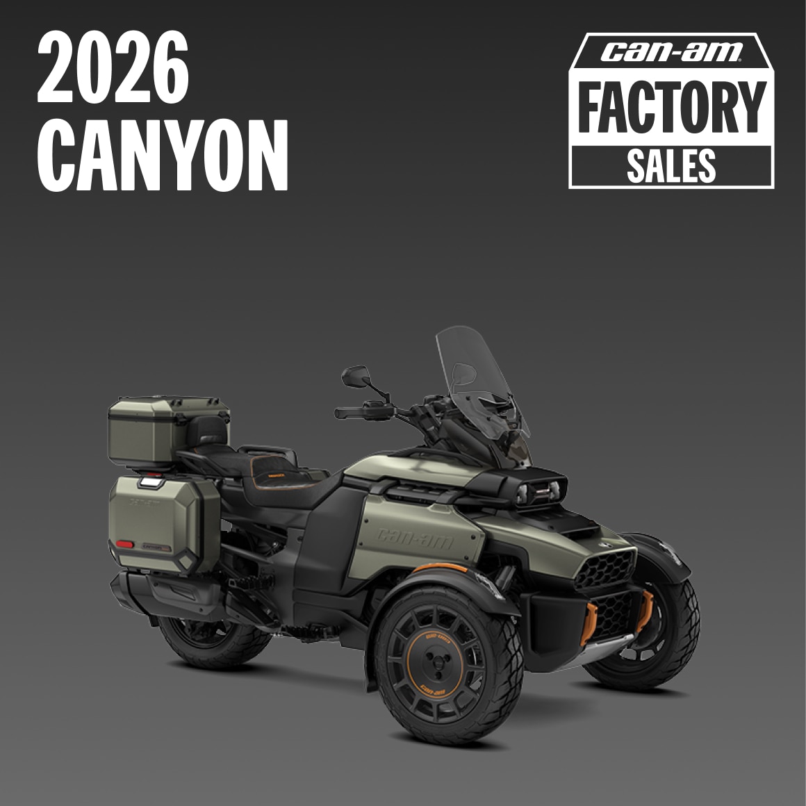 2026 Canyon Factory Sales