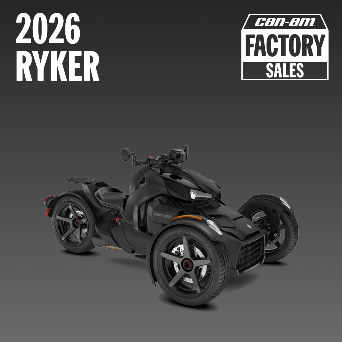 2026 Ryker Factory Sales