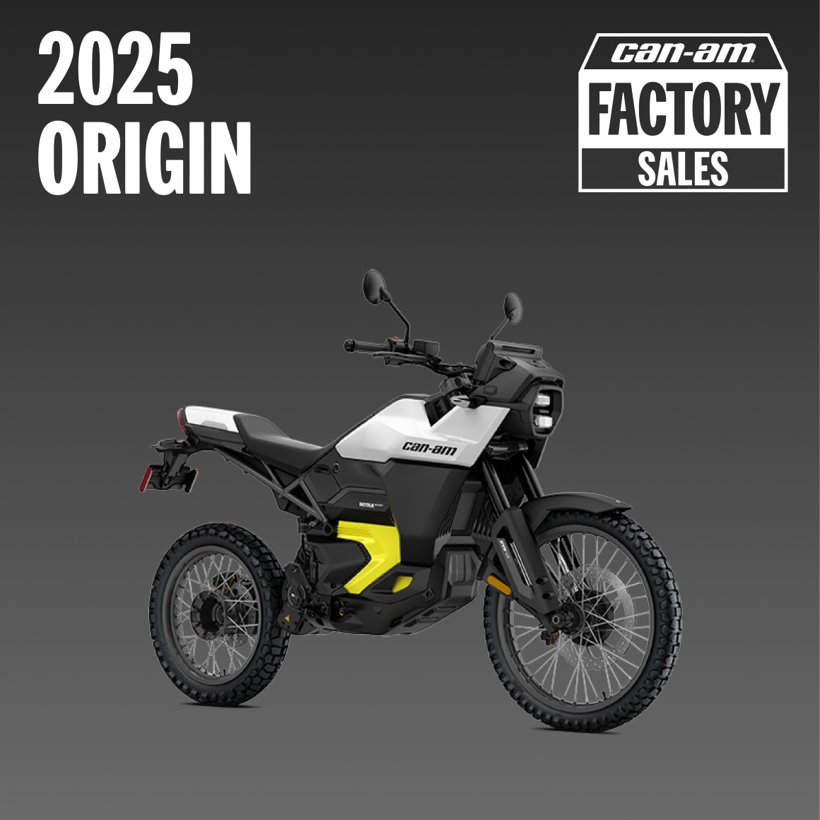 2025 Origin Factory Sales