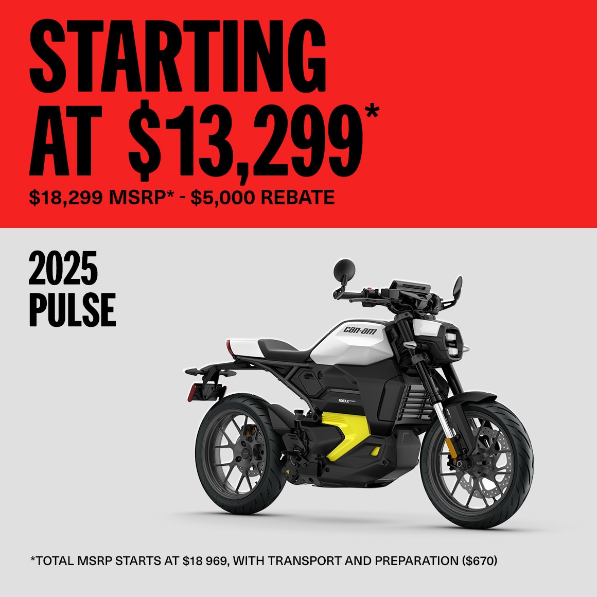 2025 Pulse models starting at $13,299
