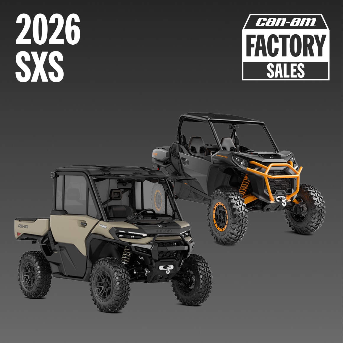2026 SXS Factory Sales