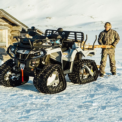 Can-Am Outlander 6x6 bandsats