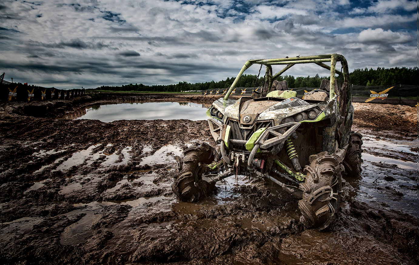 Can-Am Off-Road side-by-side vehicles and S3 Powersport tackle Cajun Muddy Grass