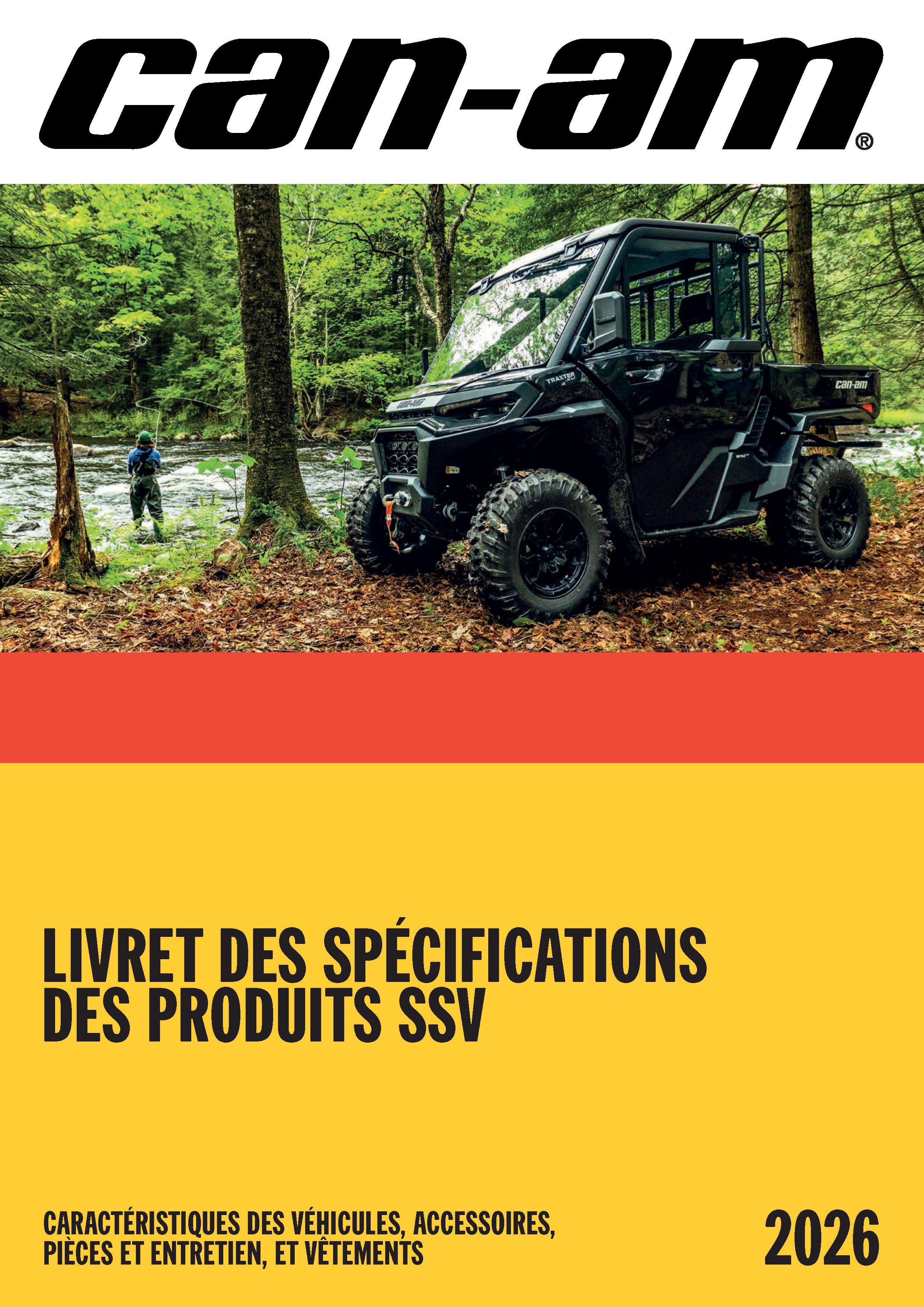Livre des spécifications des produits SVV 2026