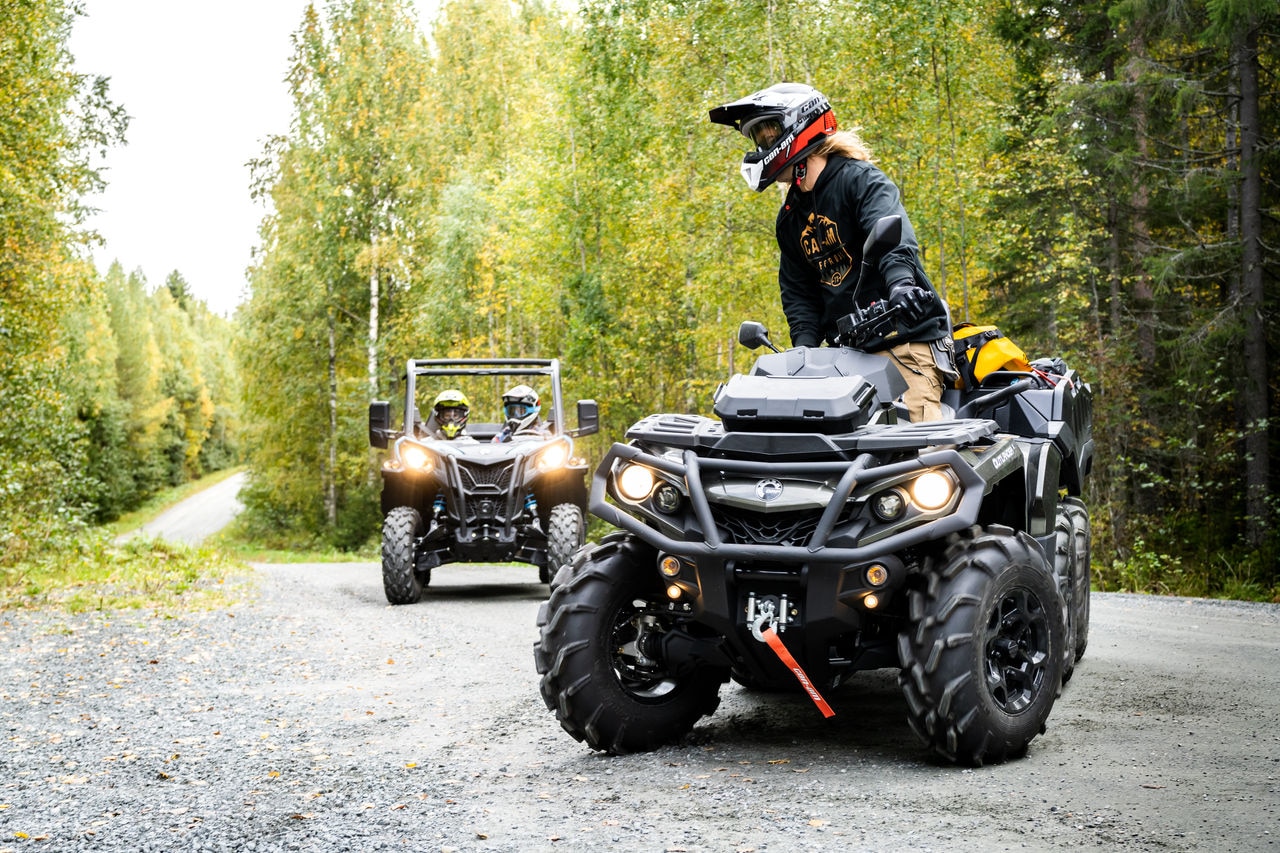 Road trip with Can-Am Outlander and Can-Am Maverick Trail