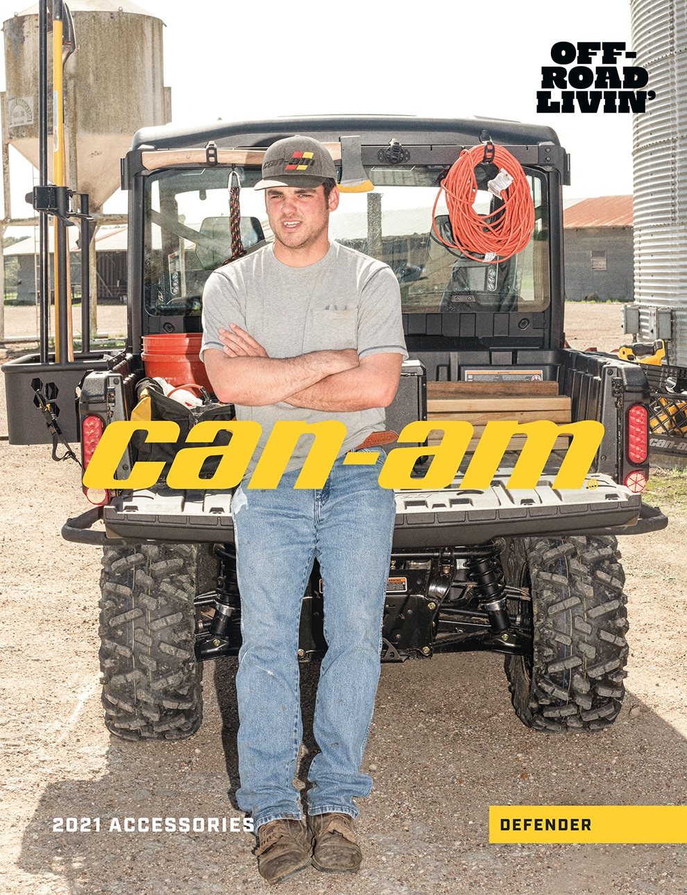 2021 Can-Am Defender Side-by-side vehicle accessories catalog