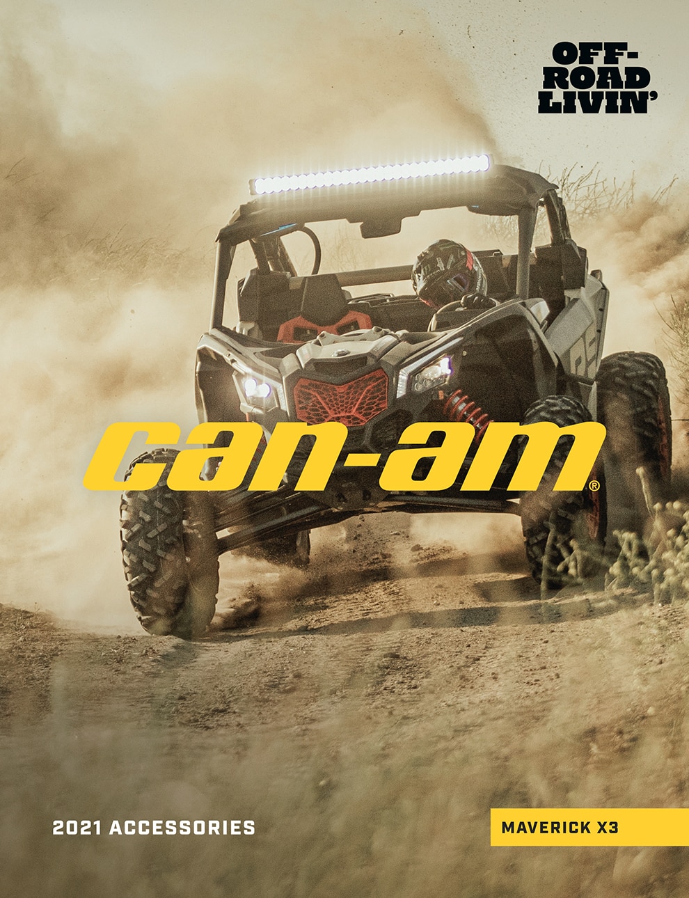 2021 Can-Am Maverick X3 Side-by-side vehicle accessories catalog
