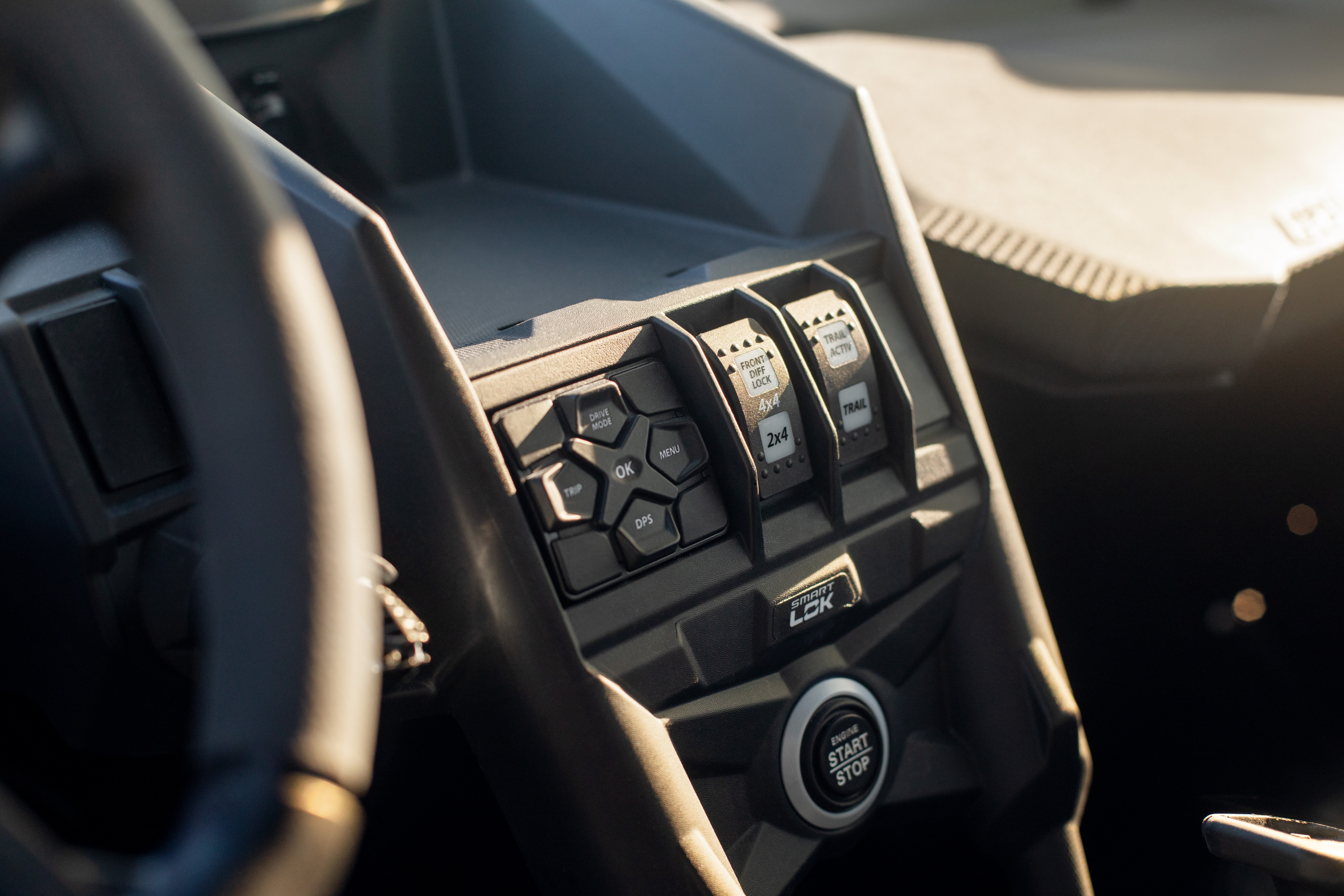 What are the different Can-Am driving modes? 