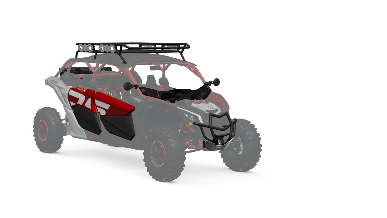 Front Headlight Assembly Set For 2017-2023 Can Am Maverick X3 XDS Turbo R – Black Housing