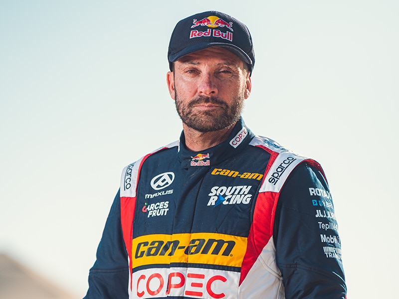 Francisco Chaleco López, Can-Am driver for the Dakar rally