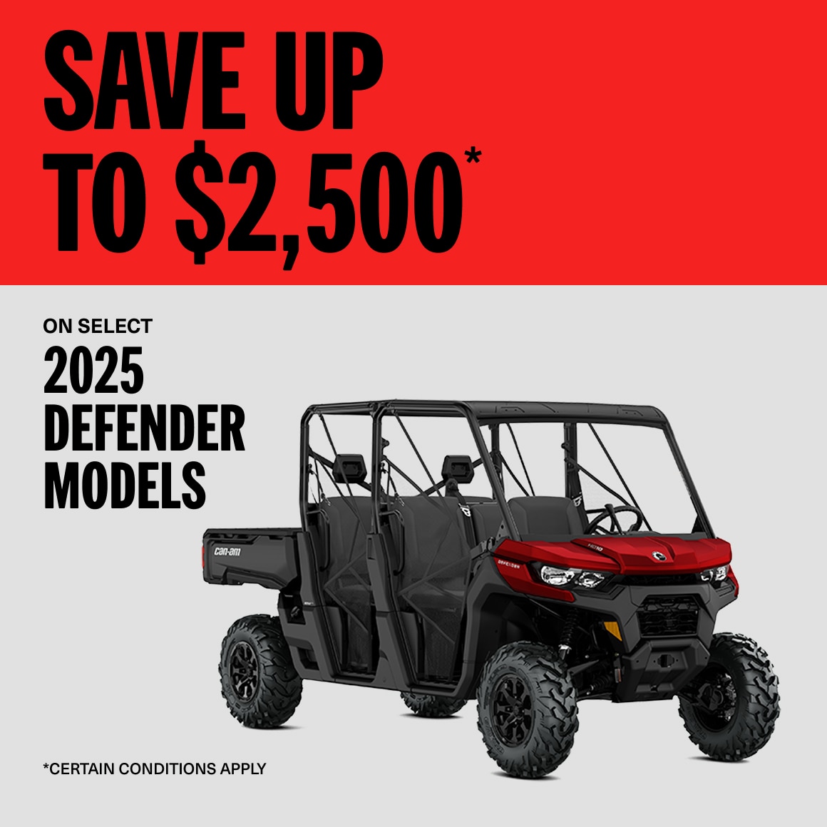 Can-Am Defender model