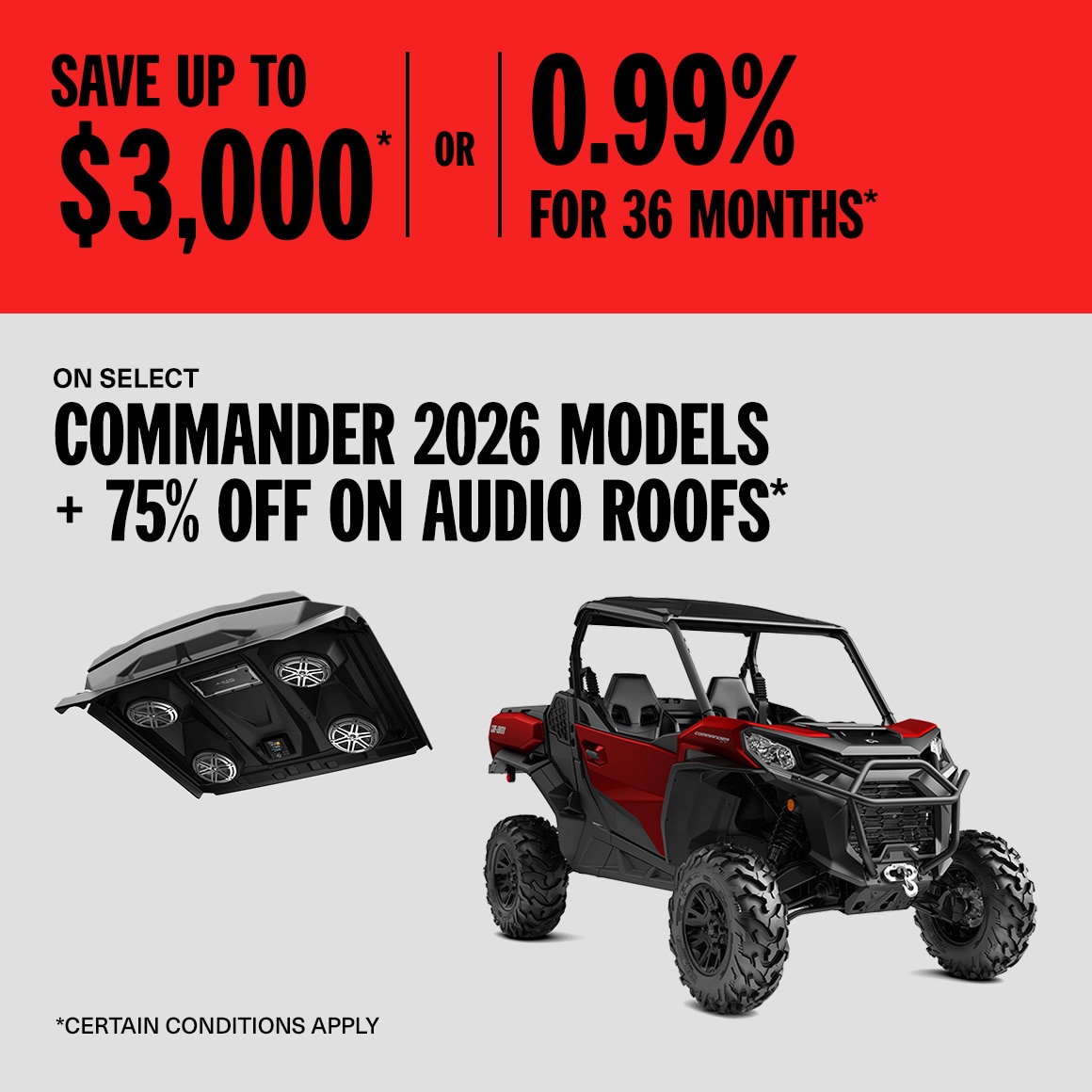 Can-Am Commander model