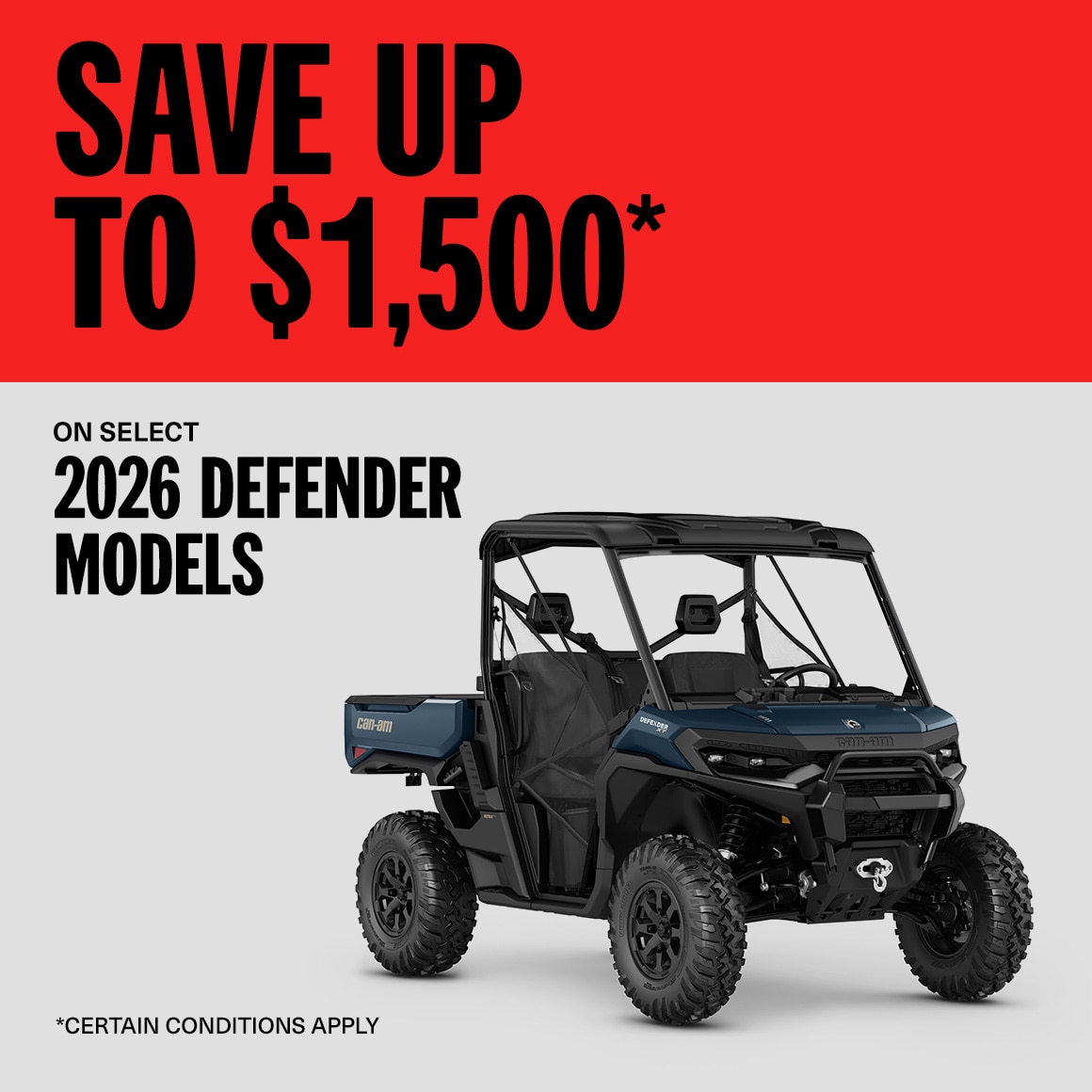 Can-Am Defender model