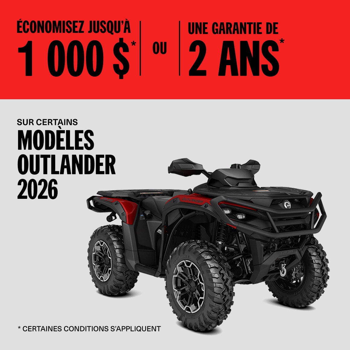 Can-Am Outlander modèle