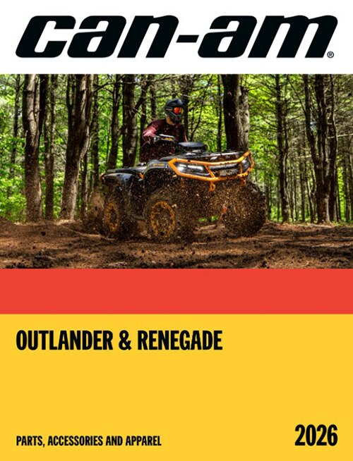 2026 Can-Am Outlander & Renegade Parts, Accesories and Apparel Catalog