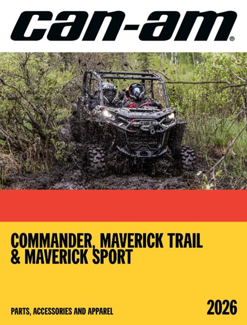 2026 Can-Am Maverick X3 Parts, Accesories and Apparel Catalog