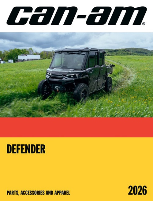 2026 Can-Am Defender Parts, Accesories and Apparel Catalog