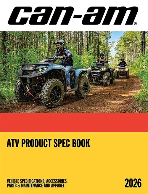 2026 Can-Am ATV Product Spec Book