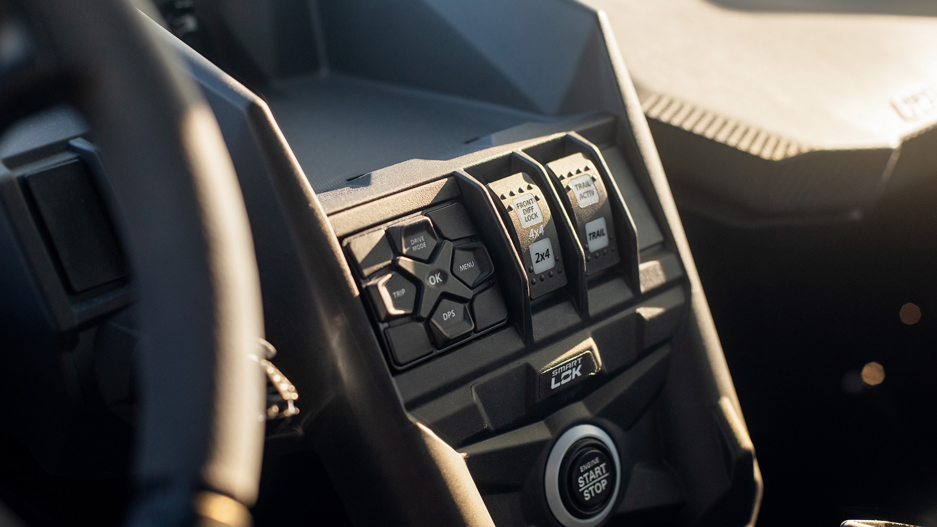 What are the different Can-Am driving modes? 