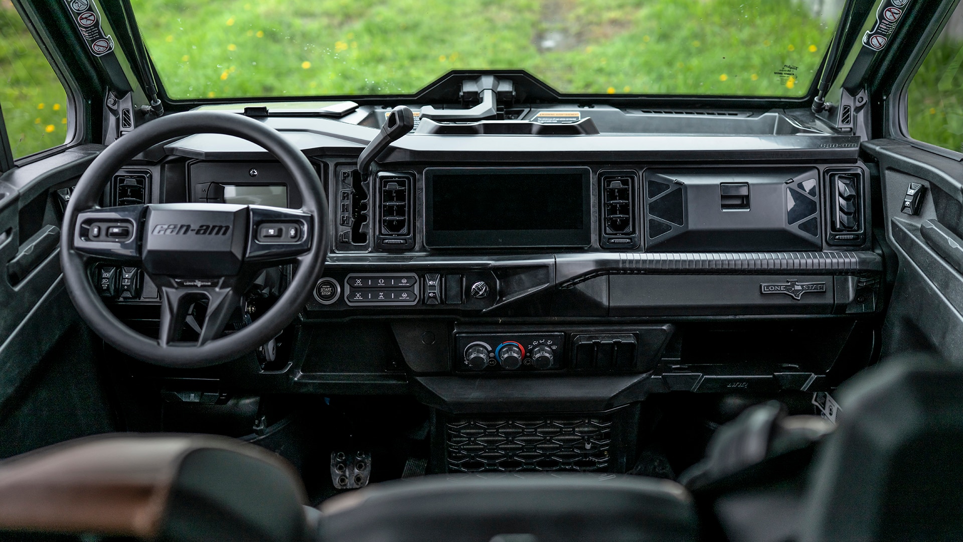 Advanced HVAC & Enclosure System available on the 2026 Can-Am Defender HD11 MAX LoneStar