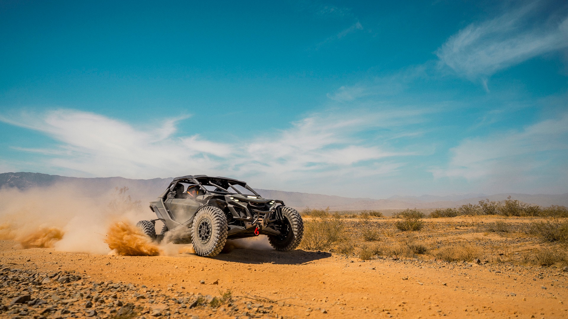 2026 Can-Am Maverick R X RC in the desert