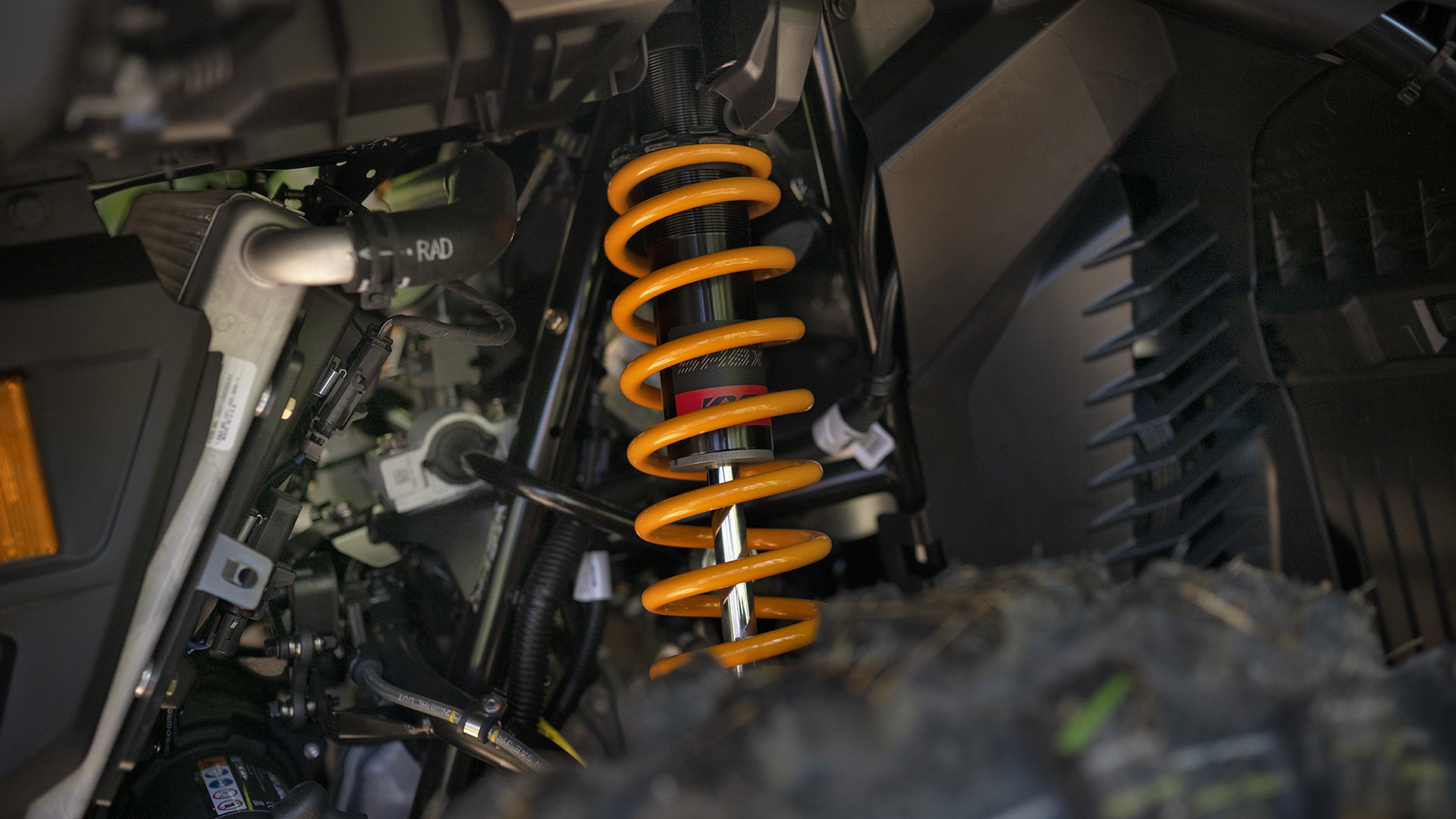 Detail of the Semi-active suspension