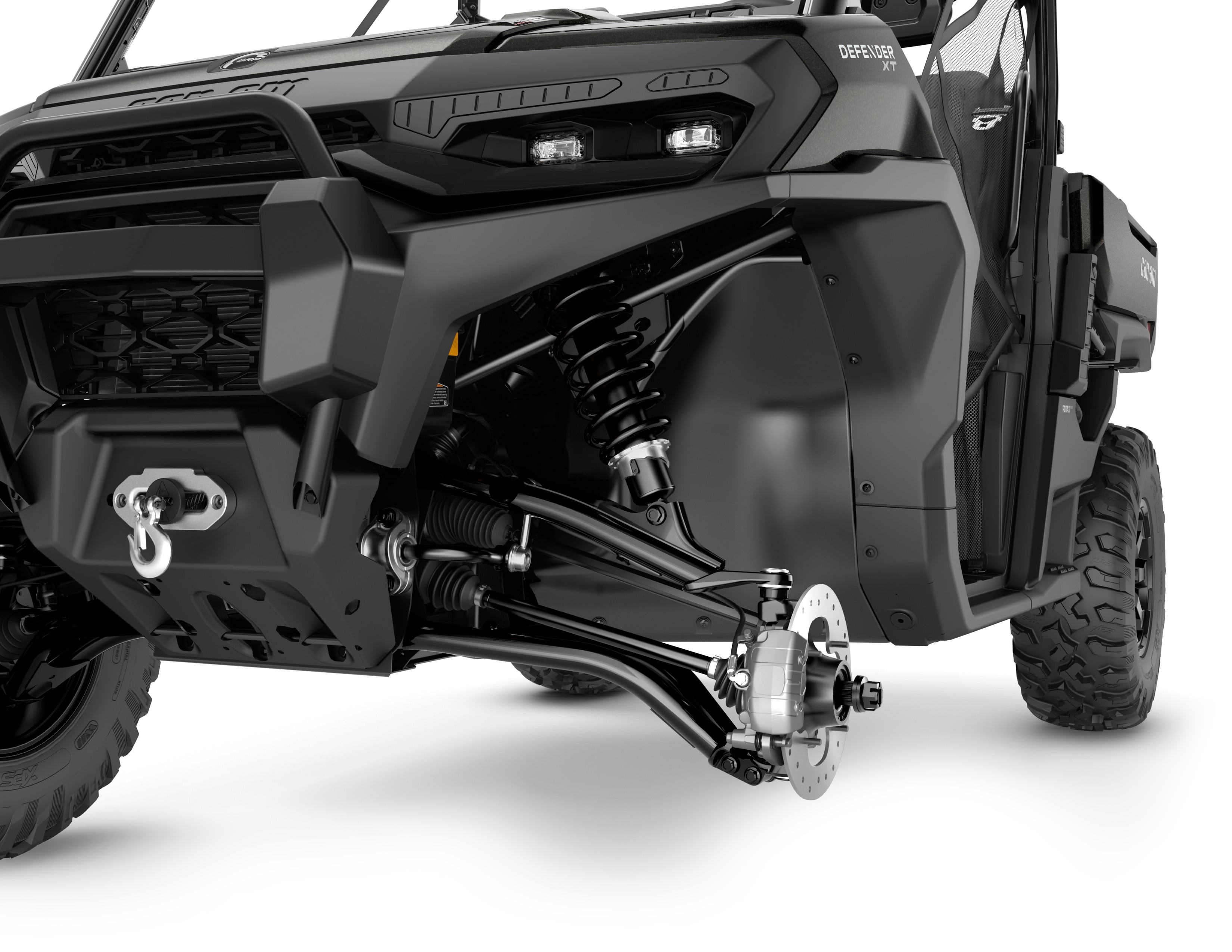 Can-Am Defender front suspension