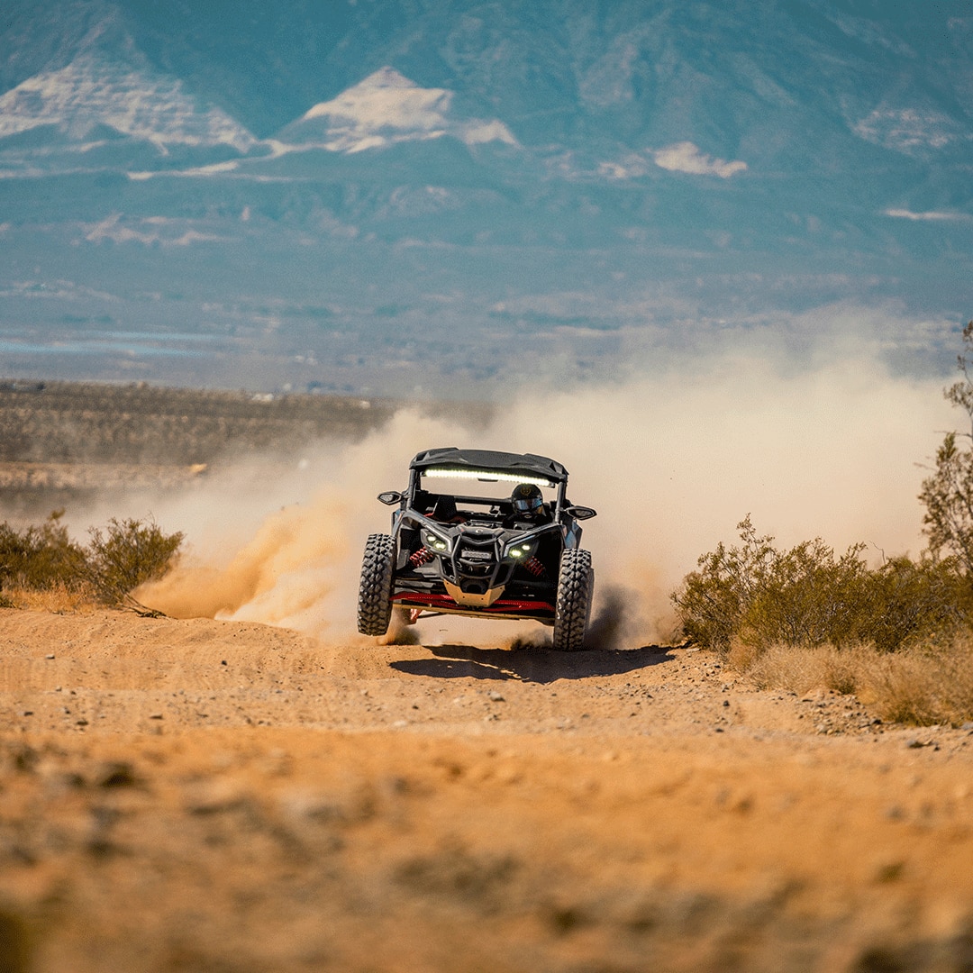 Maverick X3 a toda velocidad