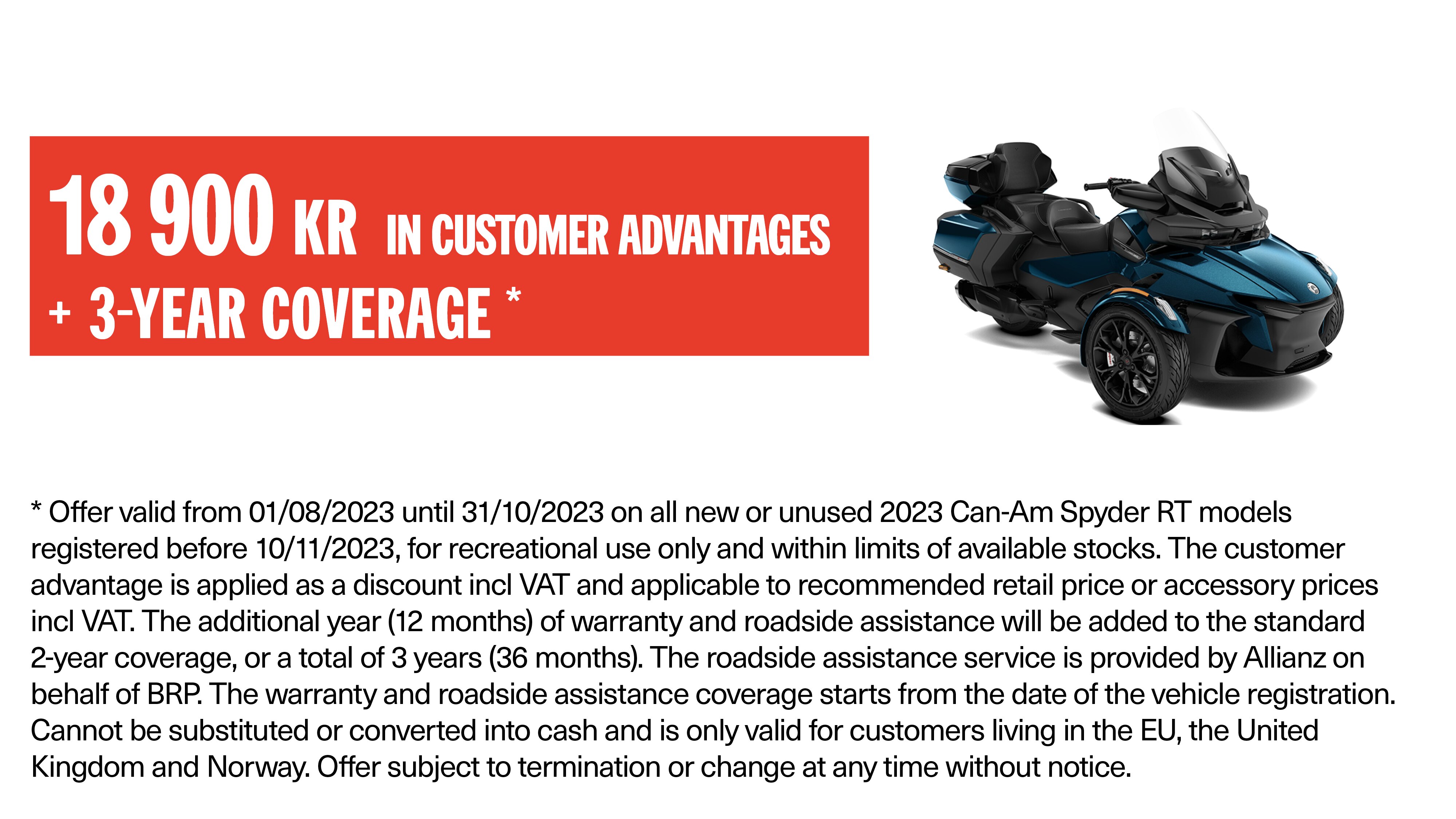 Can-Am Spyder RT 2023