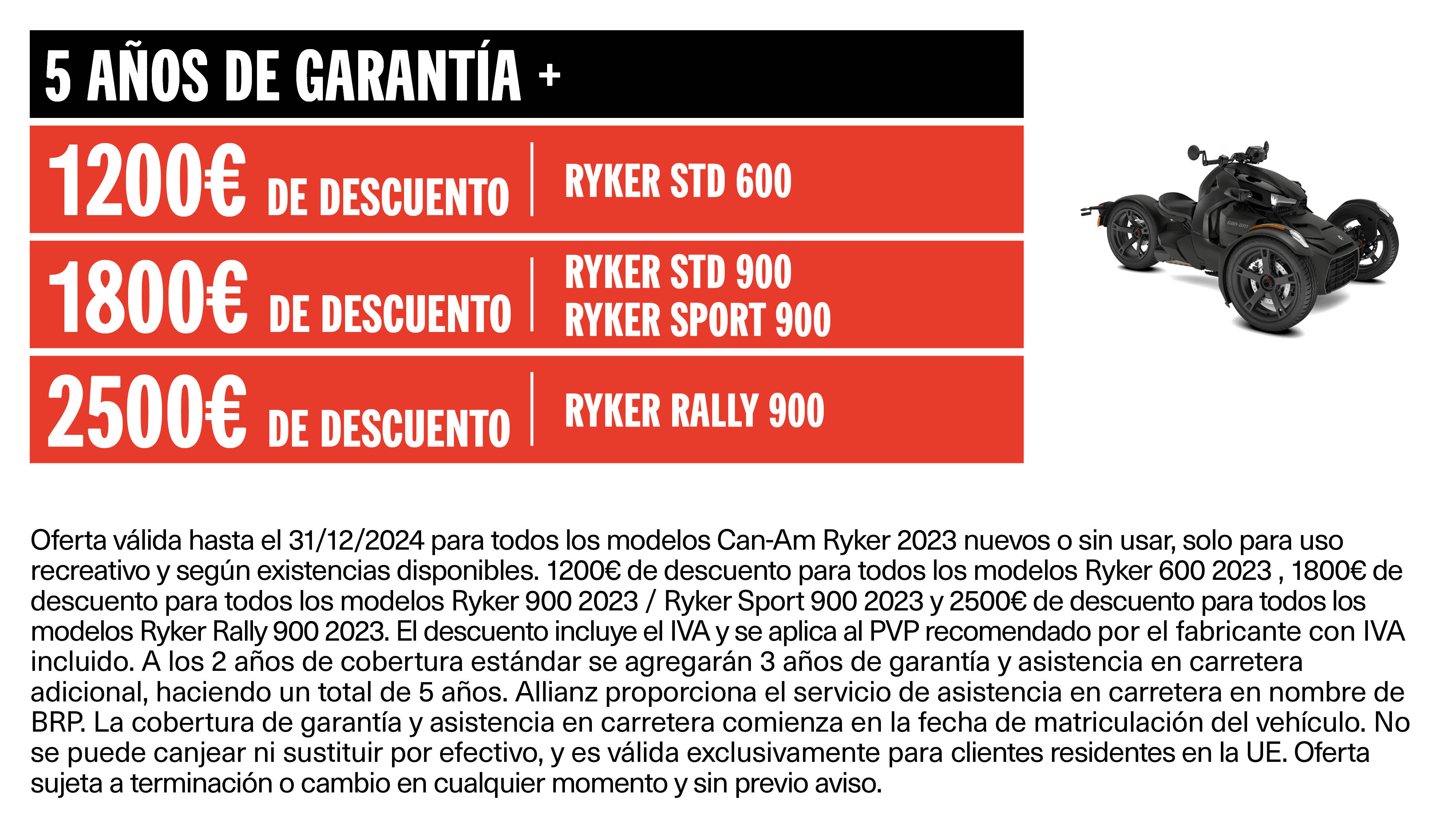 Can-Am Ryker 600 Base 2023